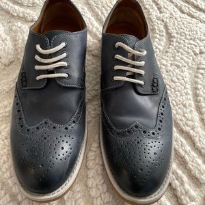 Clarks Men  lace up shoes navy color